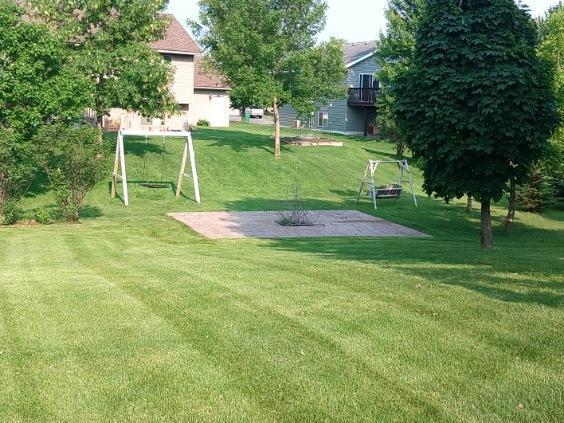 608 11th Ave SW, Rice, MN 56367 - view of grassy yard