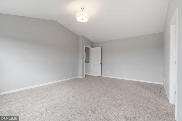17205 61st St NE, Otsego, MN 55330 - empty room featuring vaulted ceiling and light carpet