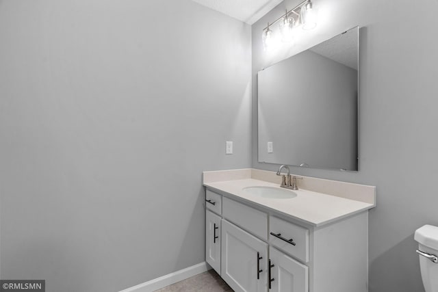 17205 61st St NE, Otsego, MN 55330 - bathroom with vanity and a textured ceiling