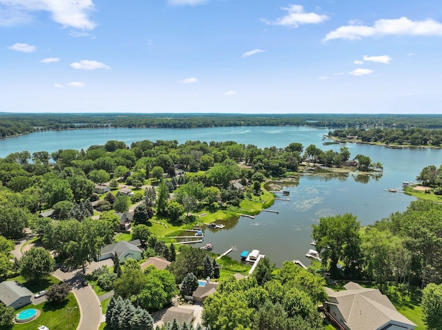 30190 Terryll St, Lindstrom, MN 55045 - bird's eye view of a nearby body of water