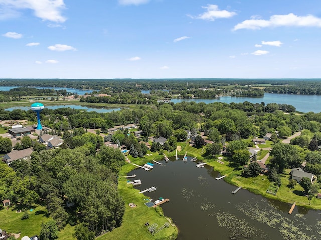 30190 Terryll St, Lindstrom, MN 55045 - aerial view of a large body of water