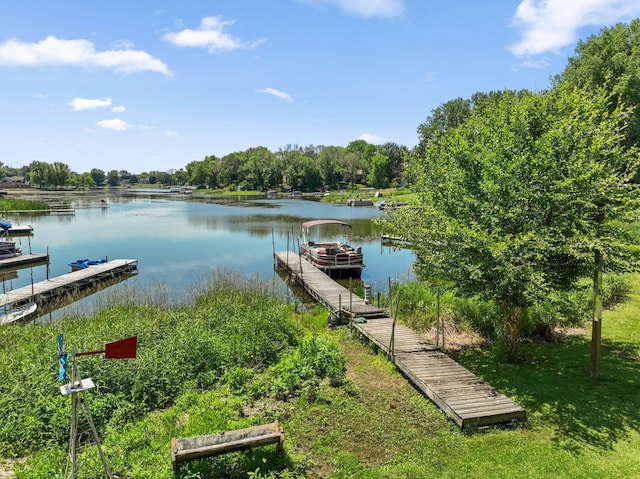 30190 Terryll St, Lindstrom, MN 55045 - dock featuring a water view