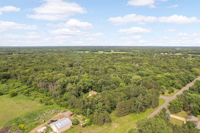 14744 Evergreen St NW, Andover, MN 55304 - aerial view of a heavily wooded area