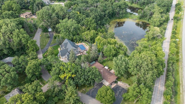 4111 Auburn Dr, Minnetonka, MN 55305 - aerial overview of property's location with a nearby body of water