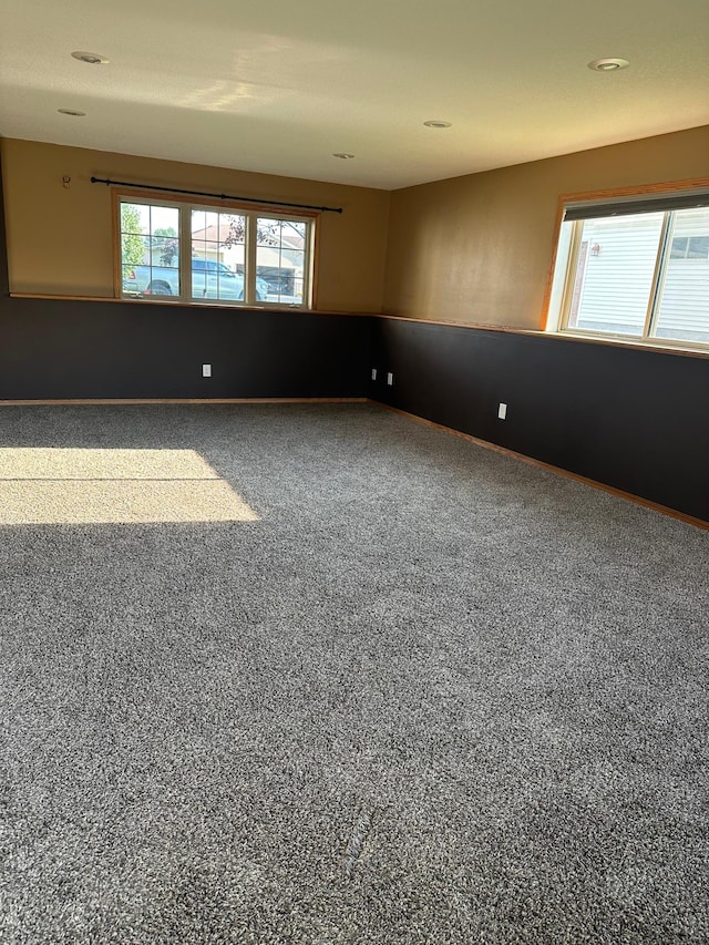 2460 Fox Hollow Ln, Owatonna, MN 55060 - carpeted spare room with recessed lighting and baseboards