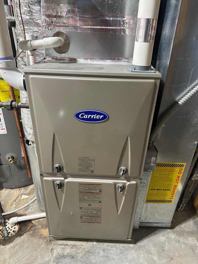 2460 Fox Hollow Ln, Owatonna, MN 55060 - utilities with heating unit