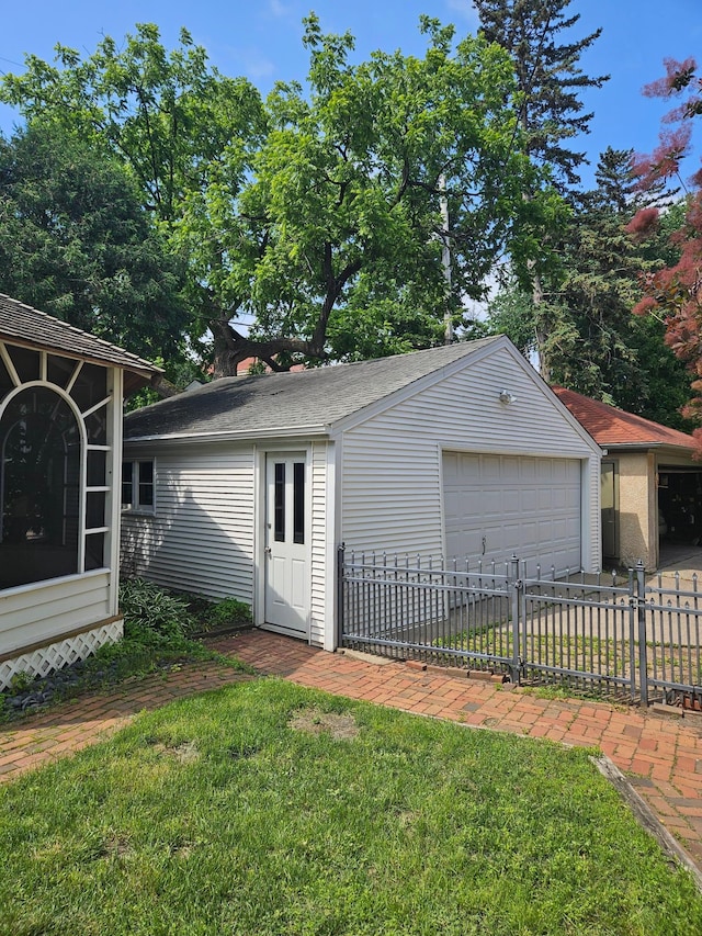 129 50th St, Minneapolis, MN 55419 - view of detached garage