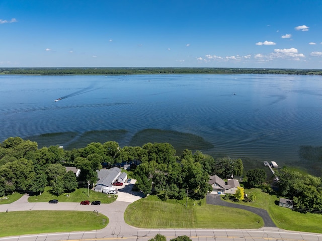 7023 State Highway 114 SW, Lake Mary Twp, MN 56308 - drone / aerial view of a large body of water