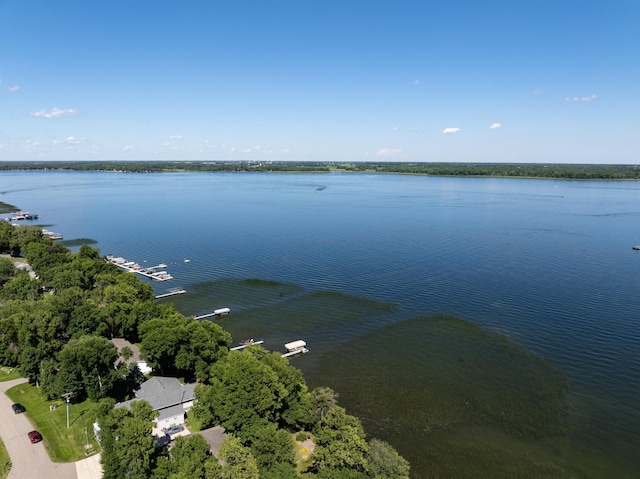 7023 State Highway 114 SW, Lake Mary Twp, MN 56308 - aerial overview of property's location with a nearby body of water