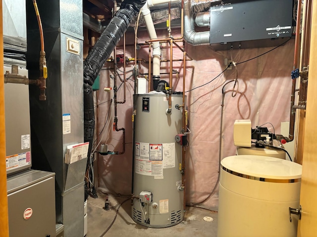 3862 Kindred Way, Lake Elmo, MN 55042 - utilities with gas water heater and heating unit