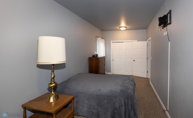 1341 3rd Ave N, Fargo, ND 58102 - carpeted bedroom with baseboards and a closet