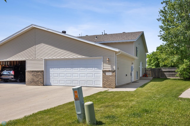 1030 Oak Pl, West Fargo, ND 58078 - view of home's exterior with brick siding