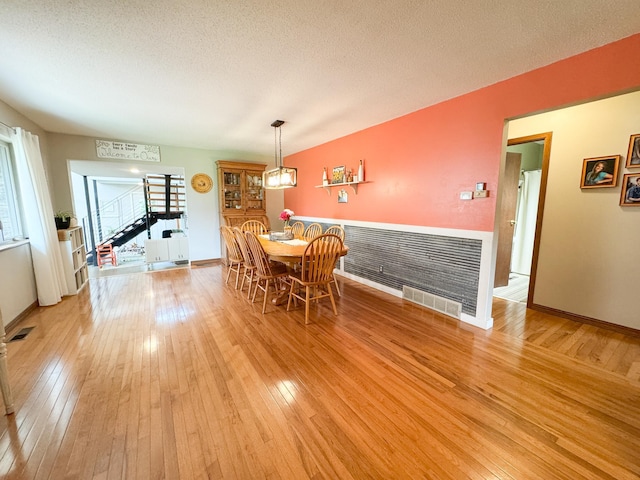 23336 County Highway 120, Fergus Falls, MN 56537 - dining area with light wood finished floors and a textured ceiling