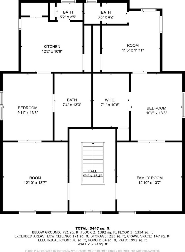 893 Jenks Ave, Saint Paul, MN 55106 - view of property floor plan