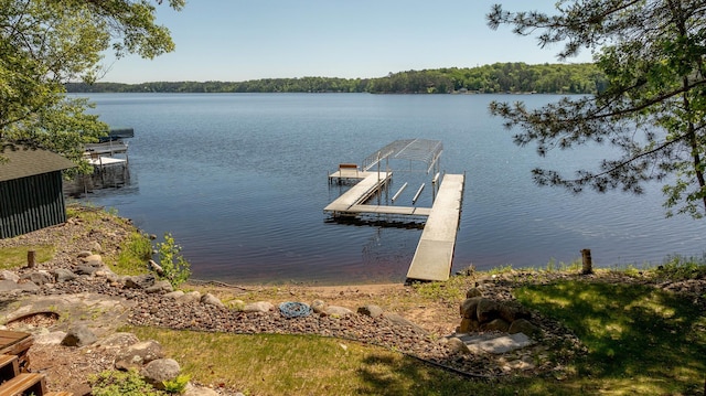 49760 202nd Pl, Mcgregor, MN 55760 - dock with a water view