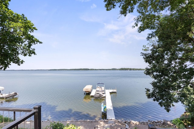 70348 219th St, Dassel, MN 55325 - dock area featuring a water view