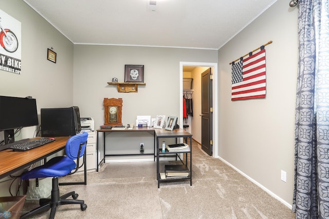 4450 48th St S, Fargo, ND 58104 - office with crown molding and carpet