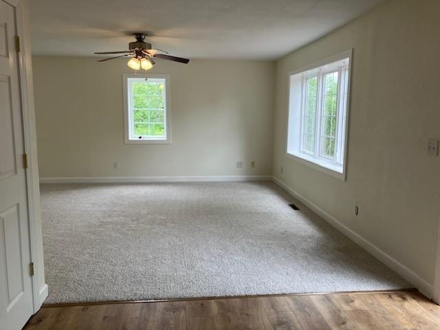 34358 State Highway 18, Finlayson Twp, MN 55735 - empty room with baseboards and a ceiling fan