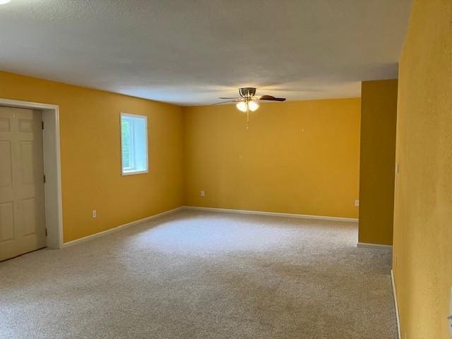 34358 State Highway 18, Finlayson Twp, MN 55735 - spare room with a ceiling fan and carpet