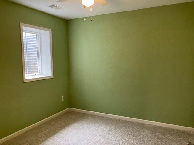 34358 State Highway 18, Finlayson Twp, MN 55735 - carpeted spare room featuring ceiling fan and baseboards