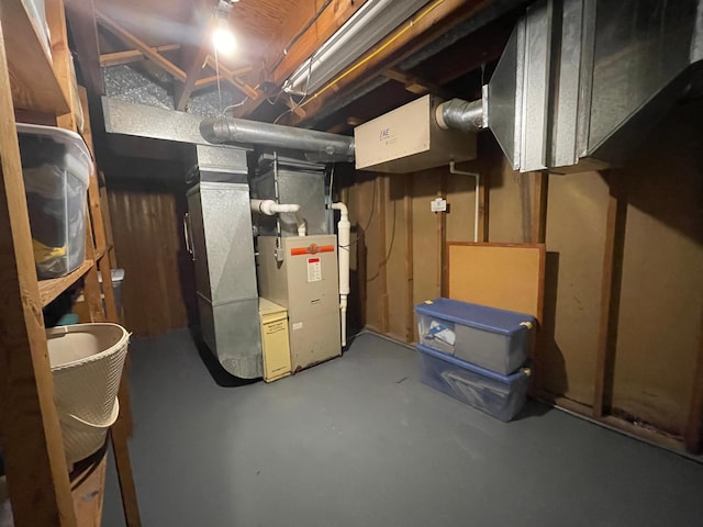 546 6th St S, Greenbush, MN 56726 - utility room with heating unit