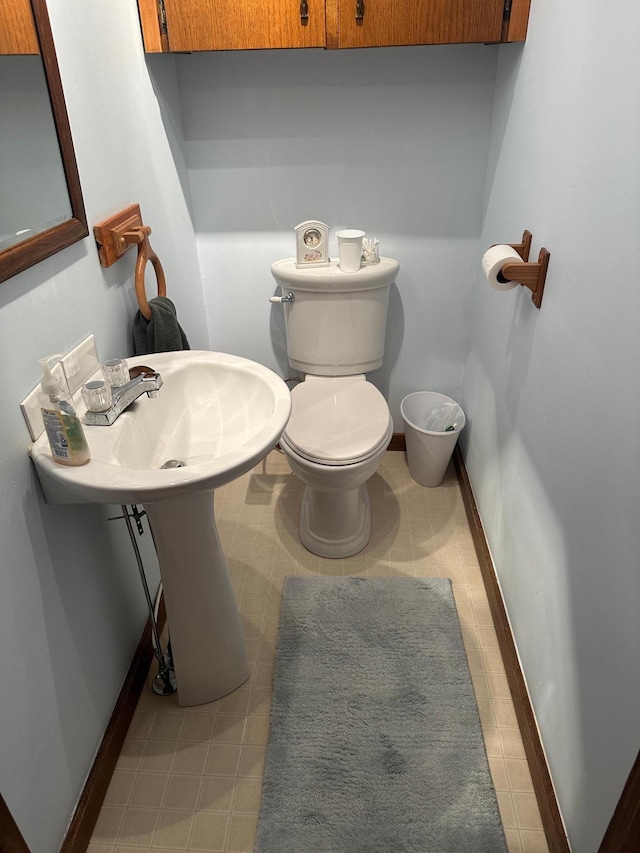 220 Woodman Ave, Dovray, MN 56125 - bathroom featuring toilet and tile patterned floors