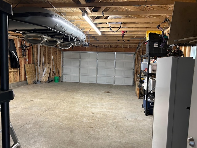 6274 Azalea Rd, Motley Twp, MN 56466 - garage with a garage door opener