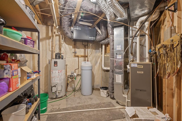 11770 N Meadow Curv, Lindstrom, MN 55045 - utilities with gas water heater and heating unit