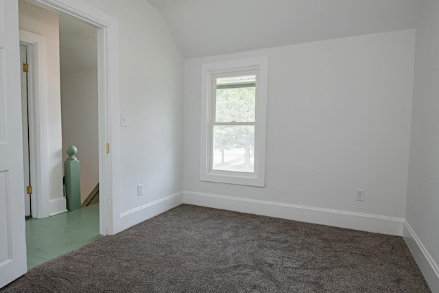 322 Jefferson St, Caledonia, MN 55921 - carpeted spare room with lofted ceiling and baseboards