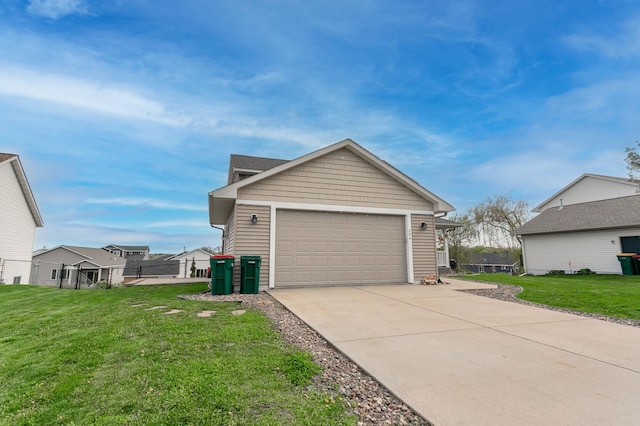 104 Sylla St, River Falls, WI 54022 - garage featuring driveway