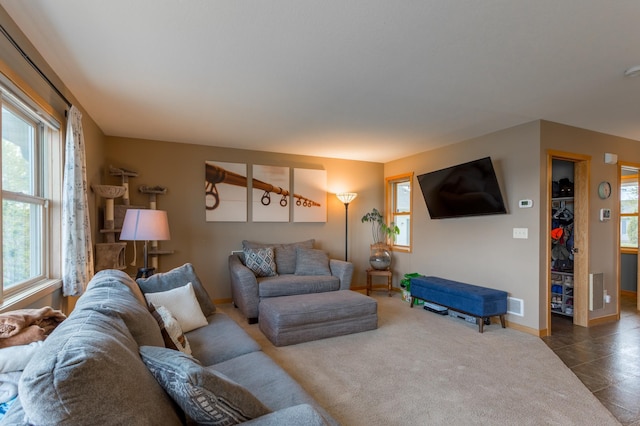 104 Sylla St, River Falls, WI 54022 - living room with baseboards