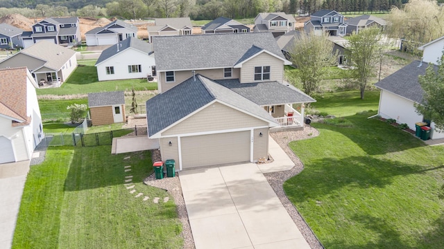104 Sylla St, River Falls, WI 54022 - aerial view of residential area