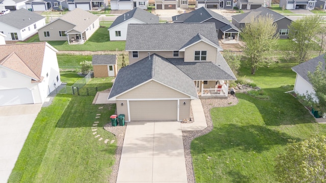 104 Sylla St, River Falls, WI 54022 - aerial view of residential area