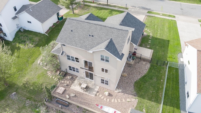 104 Sylla St, River Falls, WI 54022 - view from above of property