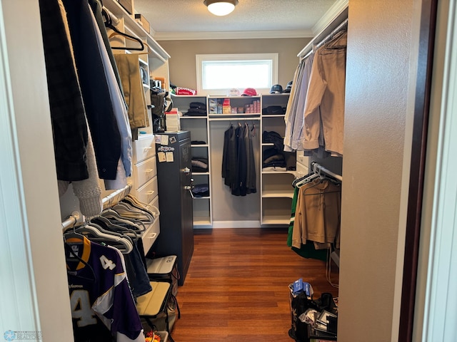 716 Northridge Way W, Fargo, ND 58078 - walk in closet featuring wood finished floors