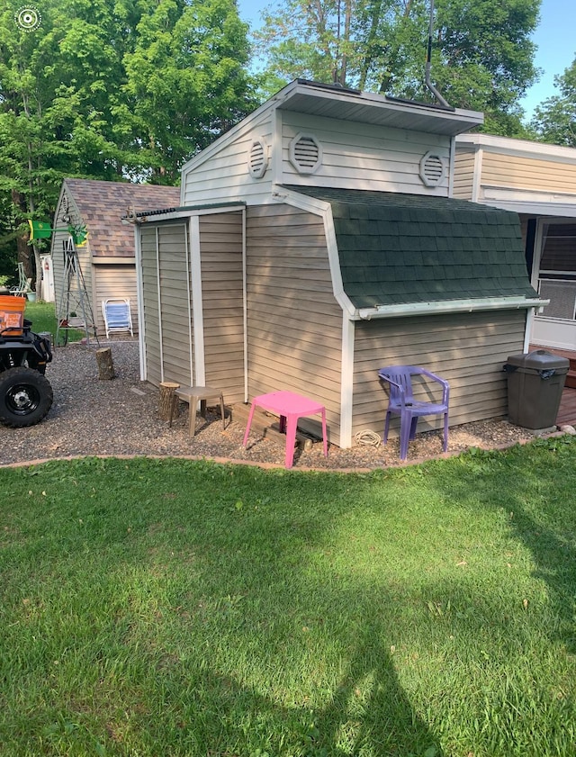 25663 Circle Dr, Garrison, MN 56401 - view of shed