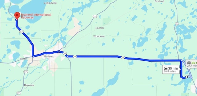 25663 Circle Dr, Garrison, MN 56401 - map of property / related area