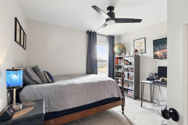 2878 Kama Ave NE, Saint Michael, MN 55376 - bedroom featuring carpet floors and ceiling fan
