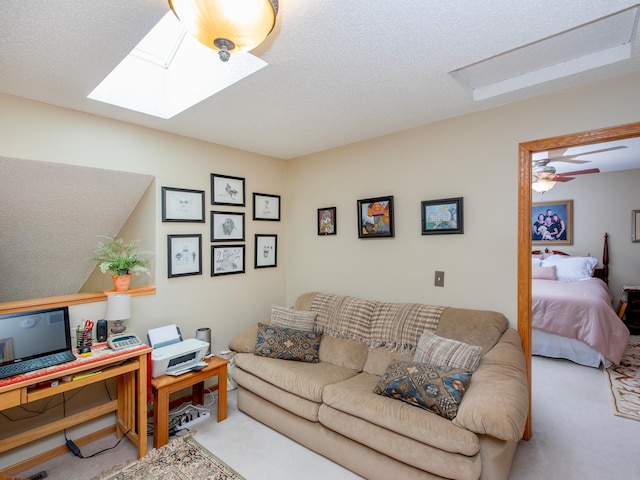 6388 Tahoe Rd, Woodbury, MN 55125 - office with carpet and a skylight