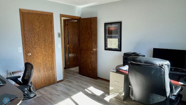 2440 15th St S Unit B14, Fargo, ND 58103 - office featuring light wood-style flooring and baseboards
