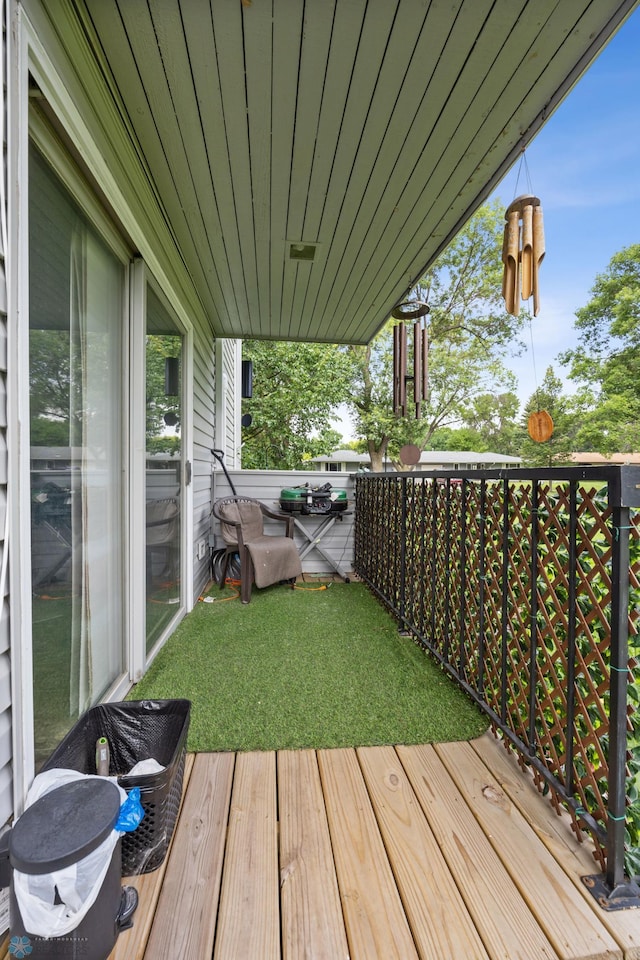 2440 15th St S Unit B14, Fargo, ND 58103 - view of deck