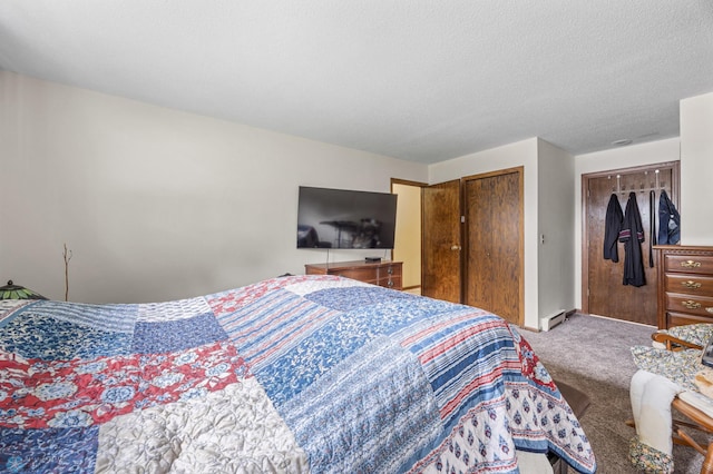 2440 15th St S Unit B14, Fargo, ND 58103 - bedroom featuring carpet, baseboard heating, and a closet