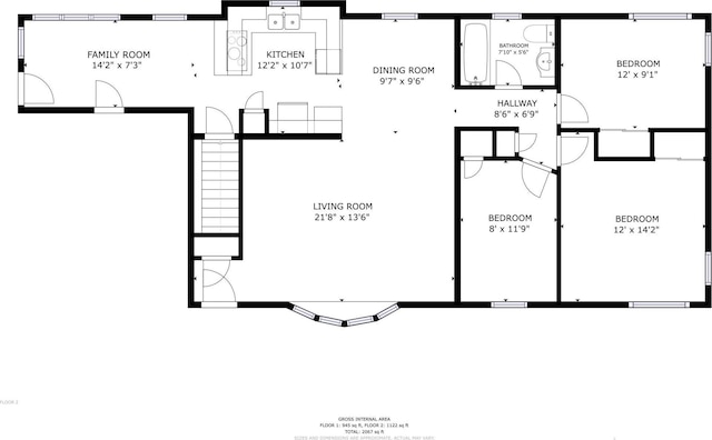 4337 Colorado Ave N, Crystal, MN 55422 - view of floor plan / room layout