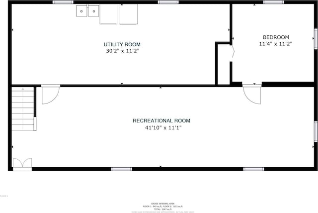 4337 Colorado Ave N, Crystal, MN 55422 - view of floor plan / room layout