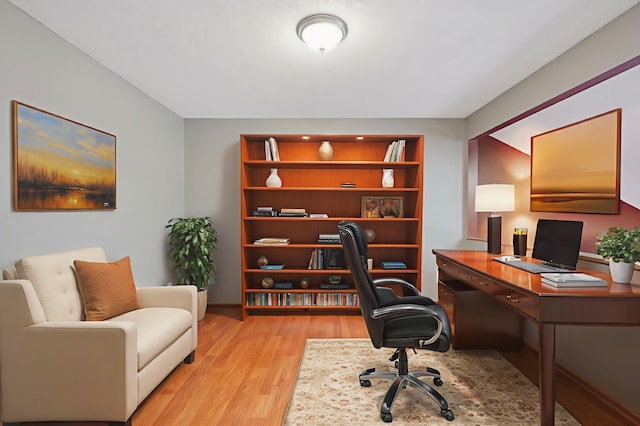 14220 Xenon St NW Unit 6Nw, Ramsey, MN 55303 - home office with light wood-type flooring