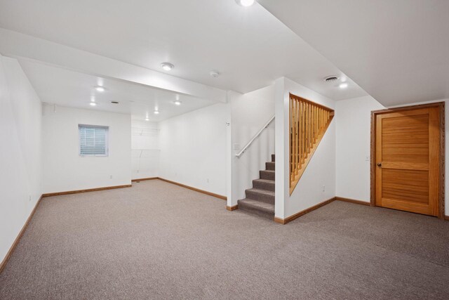 14220 Xenon St NW Unit 6Nw, Ramsey, MN 55303 - finished below grade area with carpet floors and stairs