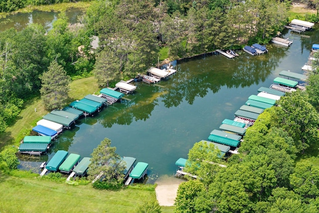 34792 Shore Ln, Crosslake, MN 56442 - drone / aerial view of a nearby body of water