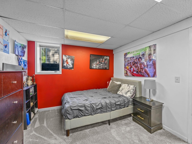 832 10th Ave SE, Forest Lake, MN 55025 - bedroom with a drop ceiling and carpet