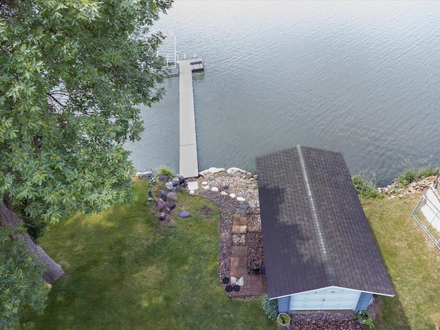 2719 Spring Lake Rd SW, Prior Lake, MN 55372 - drone / aerial view of a large body of water