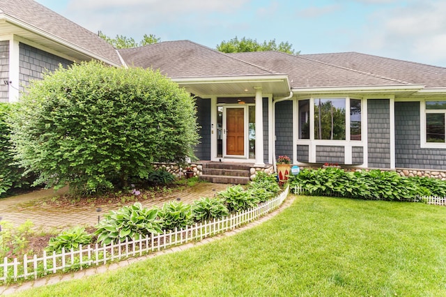 2719 Spring Lake Rd SW, Prior Lake, MN 55372 - view of front of property with a front yard and a shingled roof